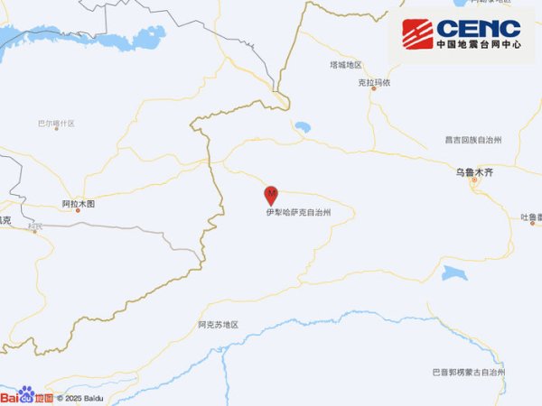 点金股 新疆伊犁州巩留县发生3.3级地震，震源深度20千米